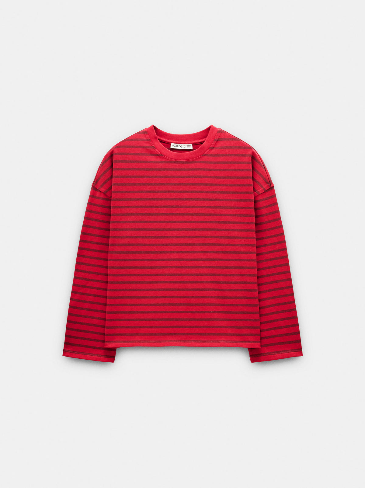 Cotton Jumper With Stripes
