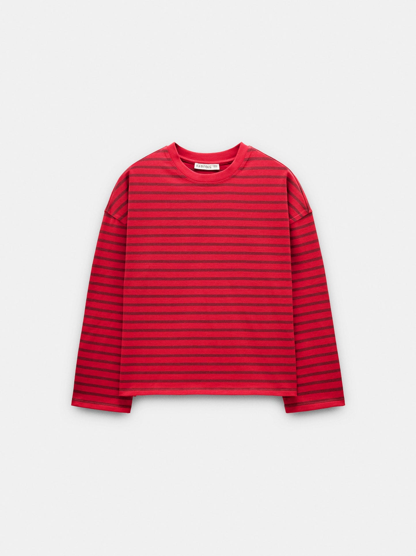 Cotton Jumper With Stripes