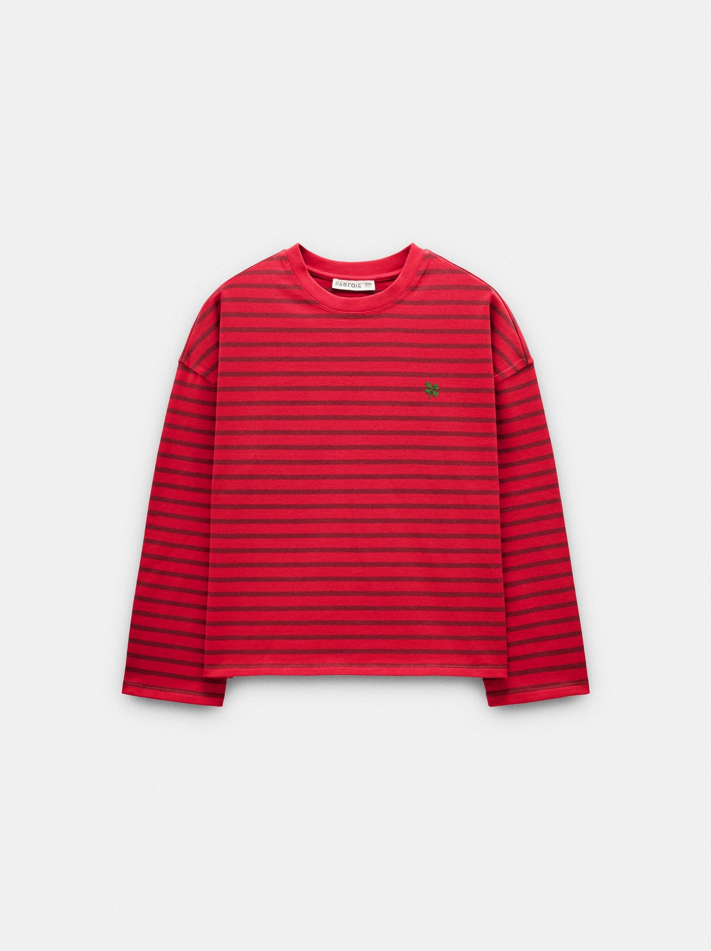 Cotton Jumper With Stripes