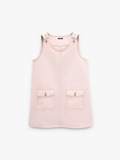 Dress With 100% Cotton Pockets
