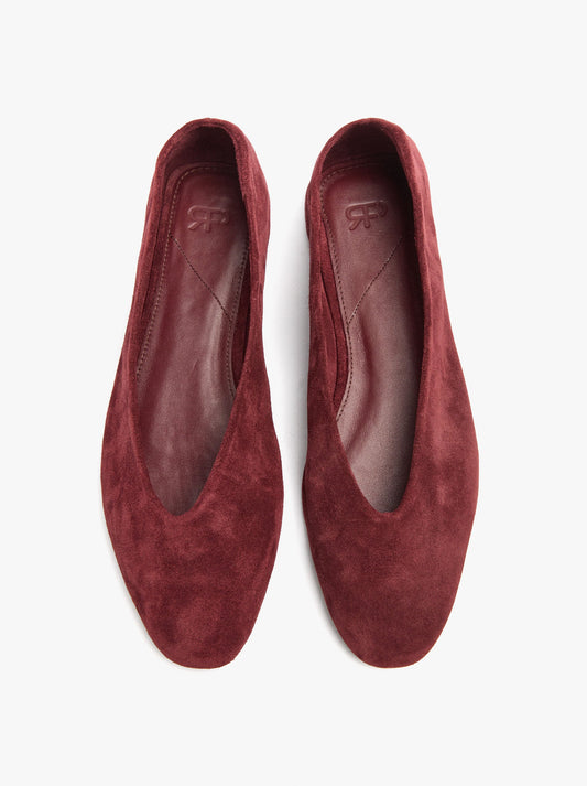 Suede Leather Flats