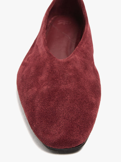 Suede Leather Flats