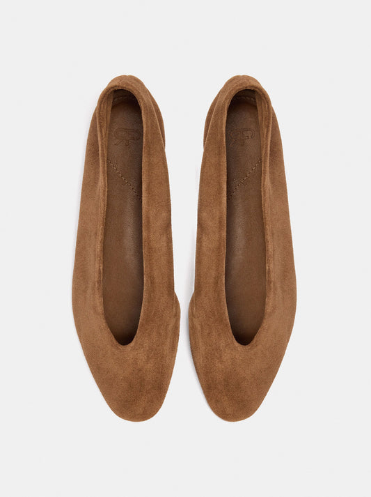 Suede Leather Flats