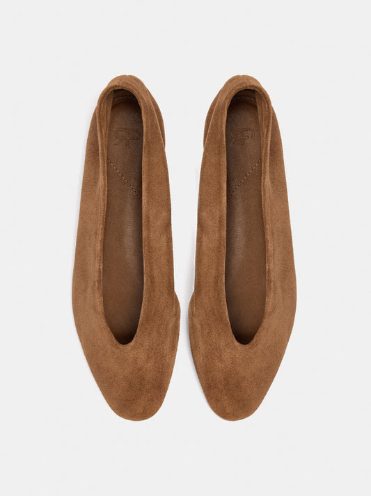 Suede Leather Flats