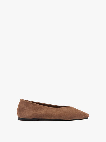 Suede Leather Flats