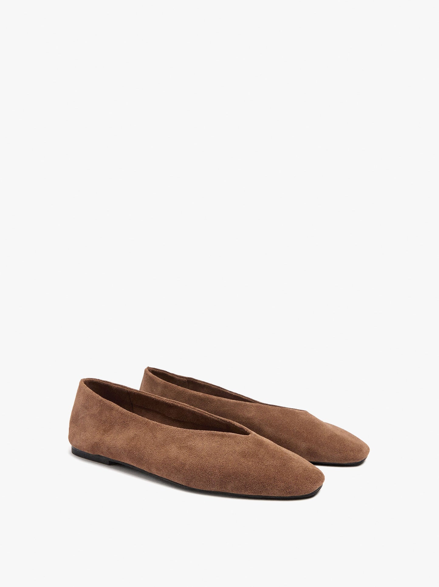 Suede Leather Flats