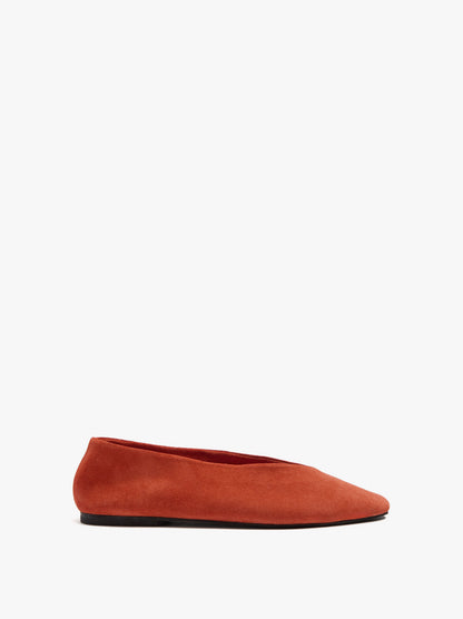 Suede Leather Flats
