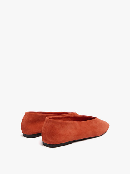 Suede Leather Flats