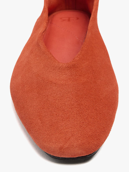 Suede Leather Flats