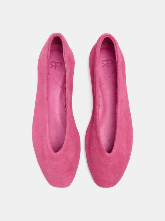 Suede Leather Flats