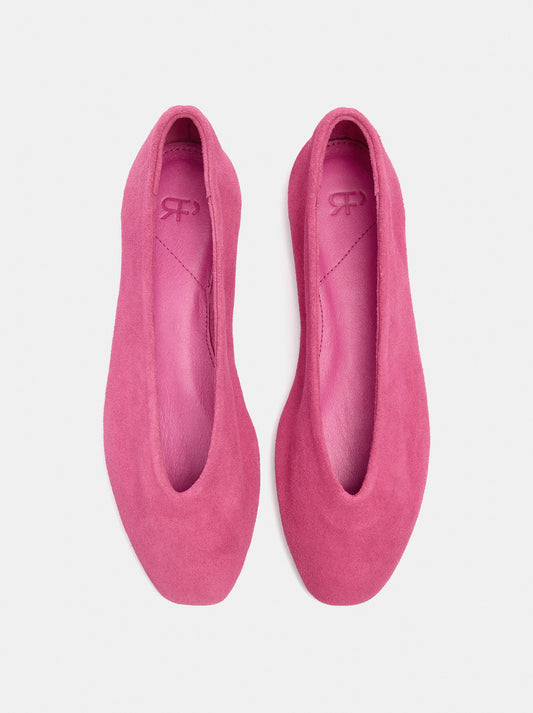 Suede Leather Flats