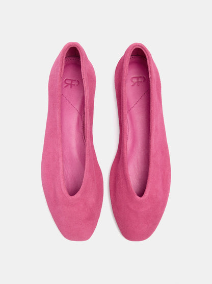 Suede Leather Flats