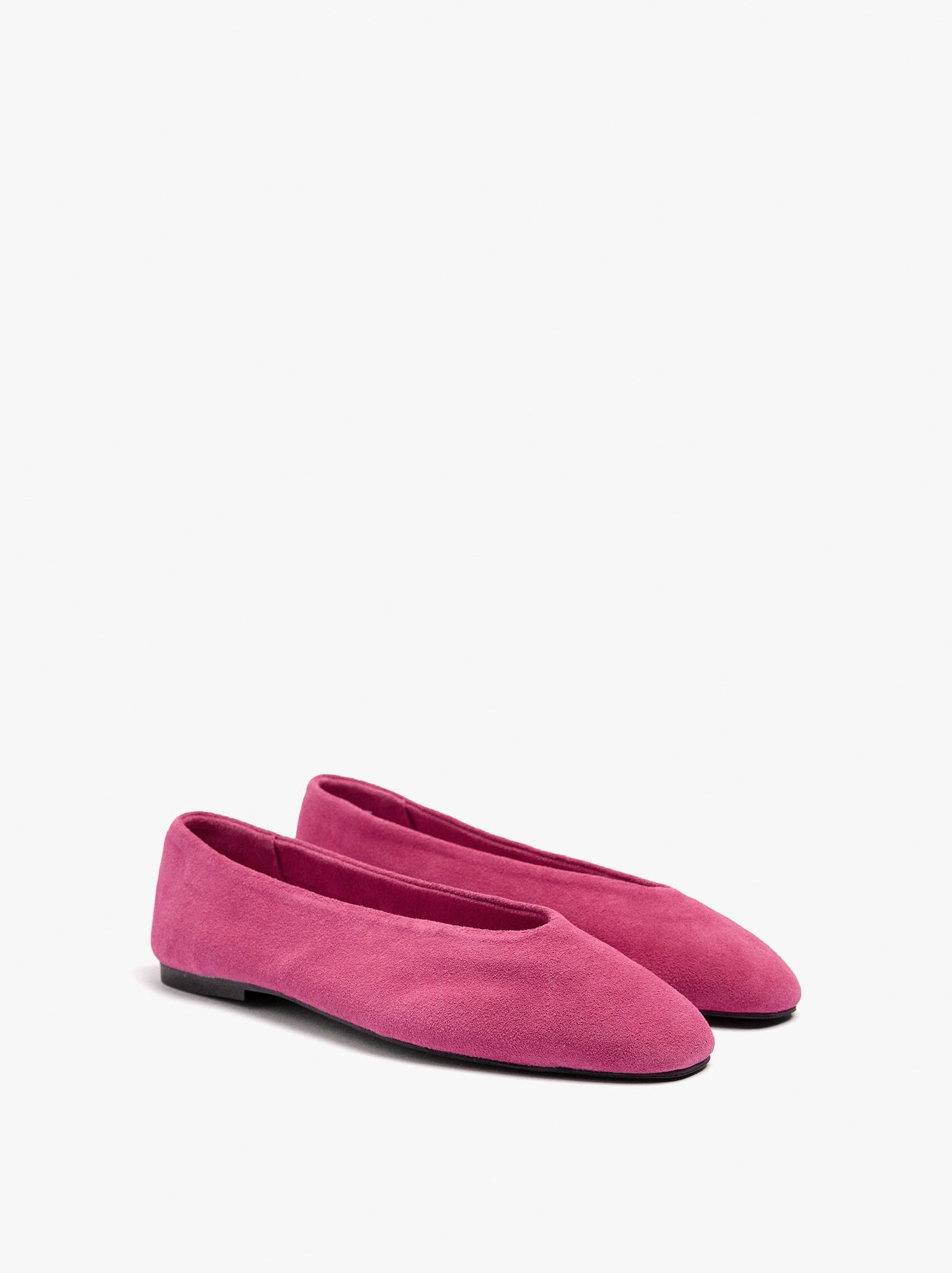 Suede Leather Flats