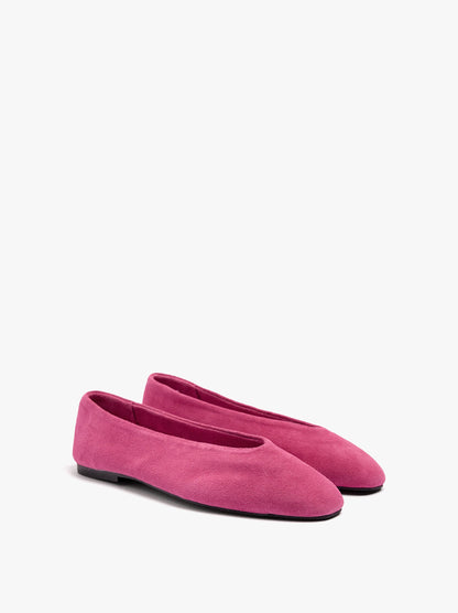 Suede Leather Flats