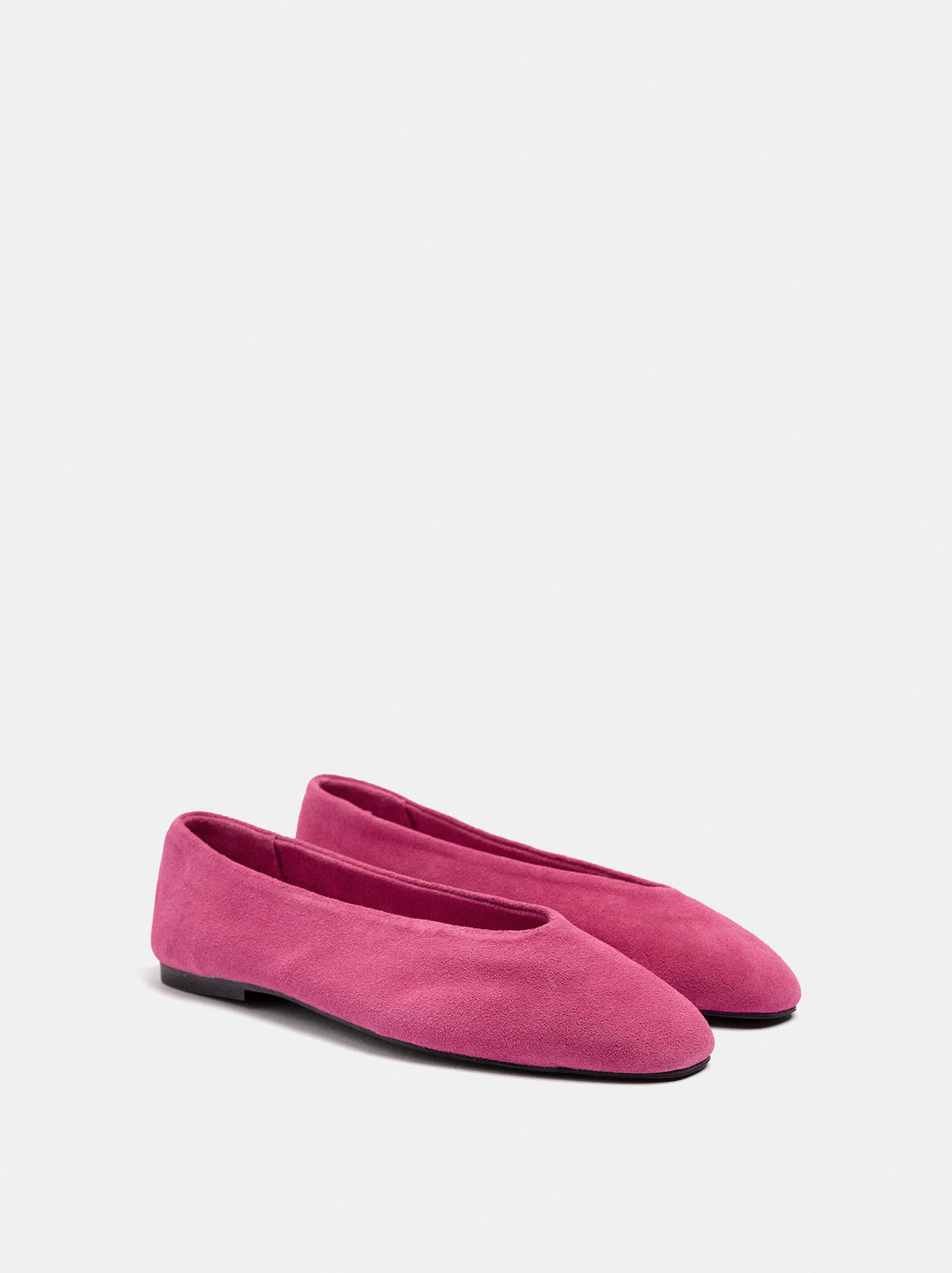 Suede Leather Flats