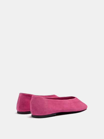 Suede Leather Flats