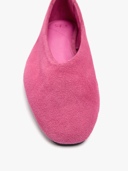 Suede Leather Flats