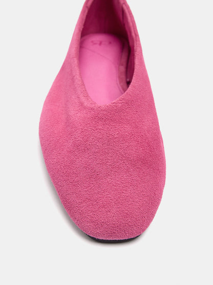 Suede Leather Flats