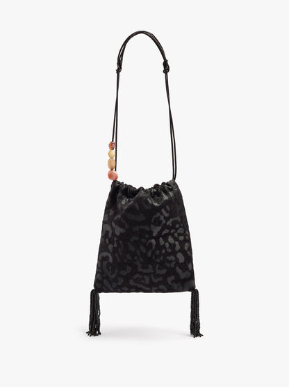 Jacquard Party Bag With Tassels