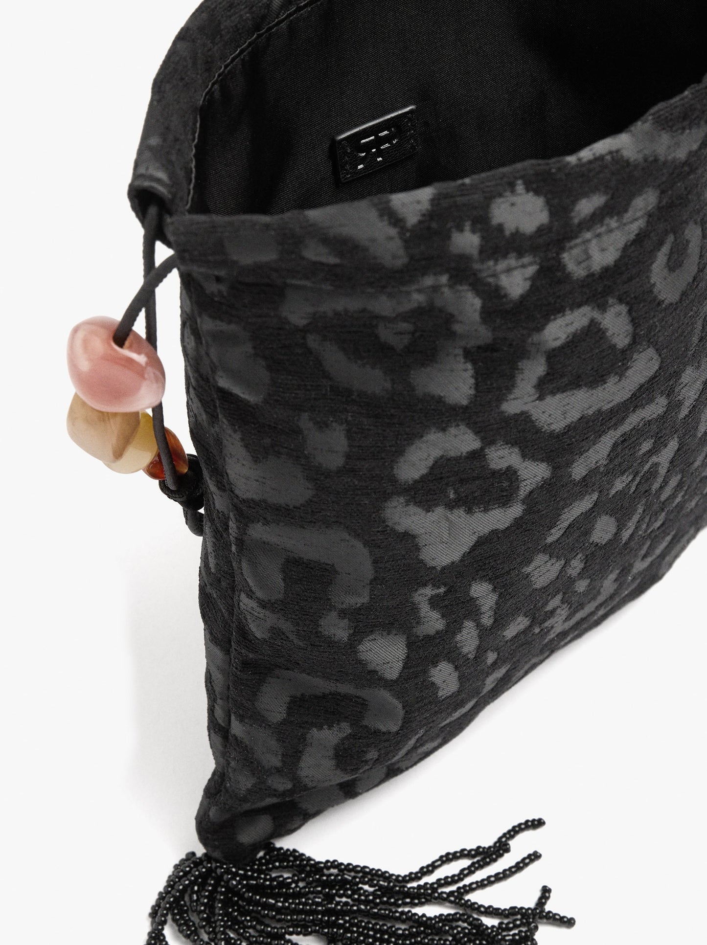 Jacquard Party Bag With Tassels