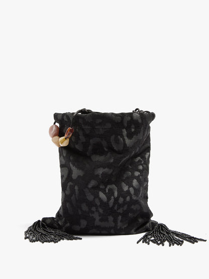 Jacquard Party Bag With Tassels