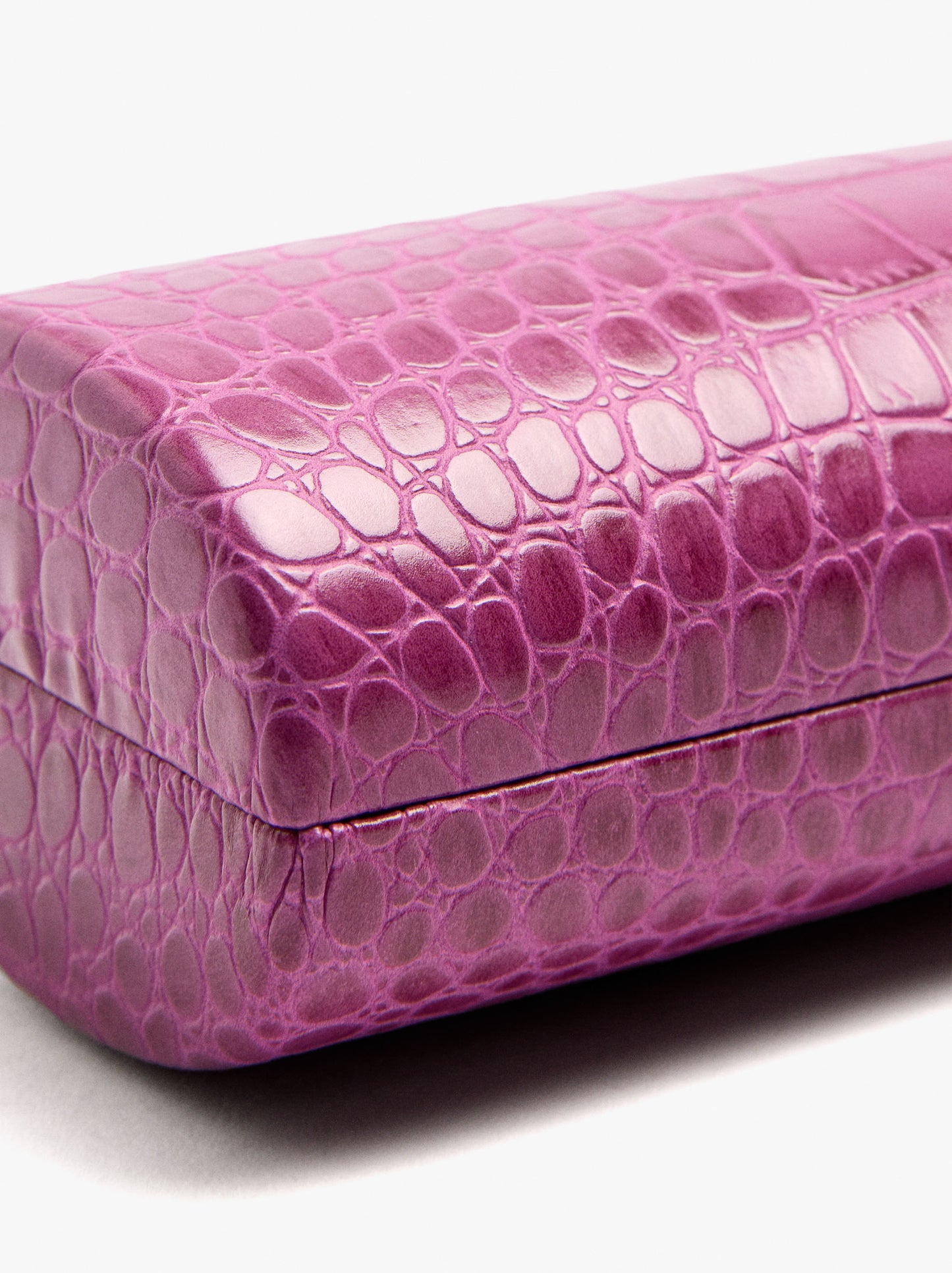 Cylindrical Party Clutch With Animal Print