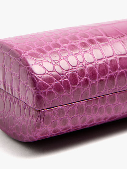 Cylindrical Party Clutch With Animal Print