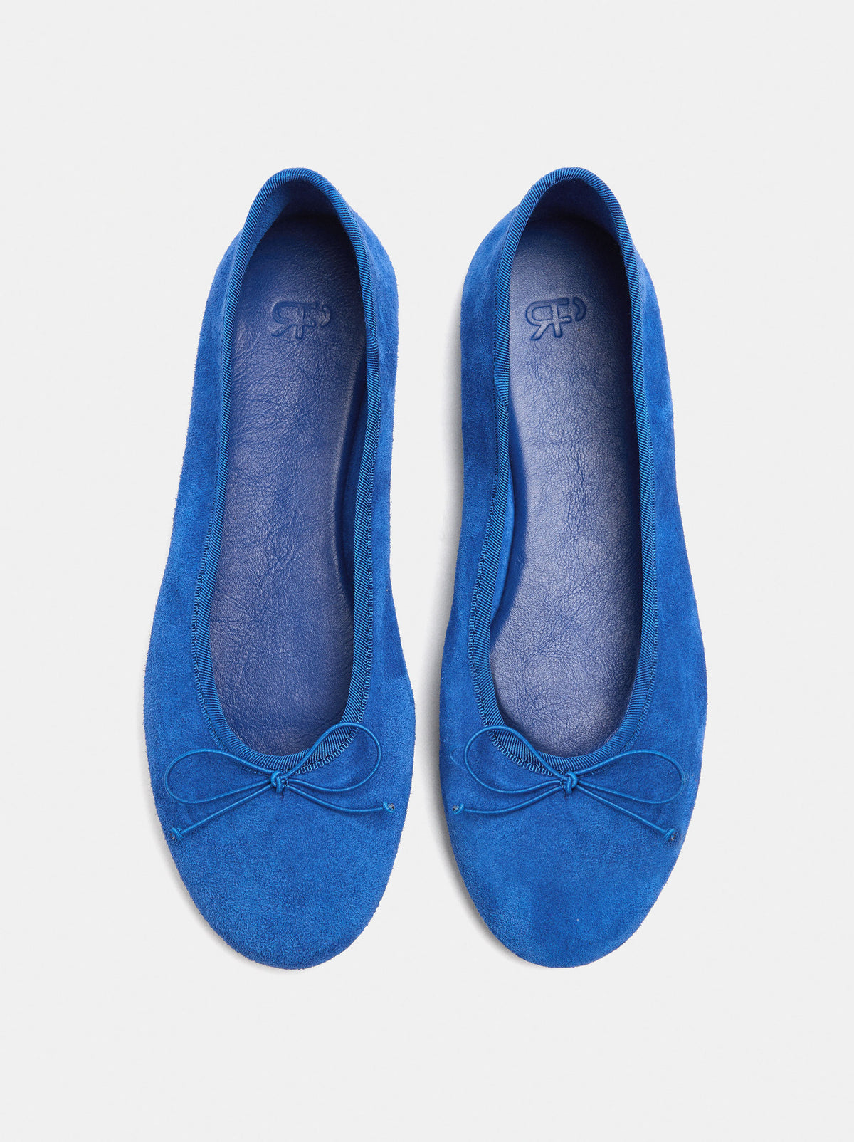 Leather Ballet Flats With A Bow