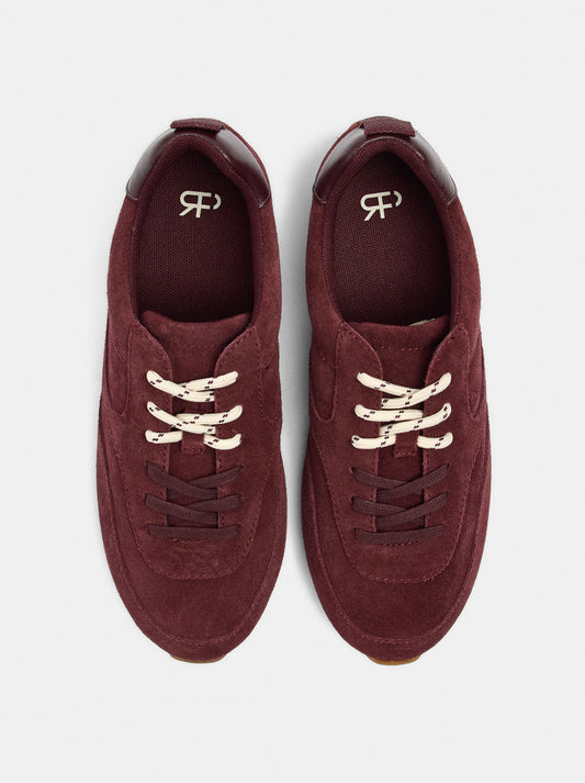 Leather Sneakers With Contrast Details