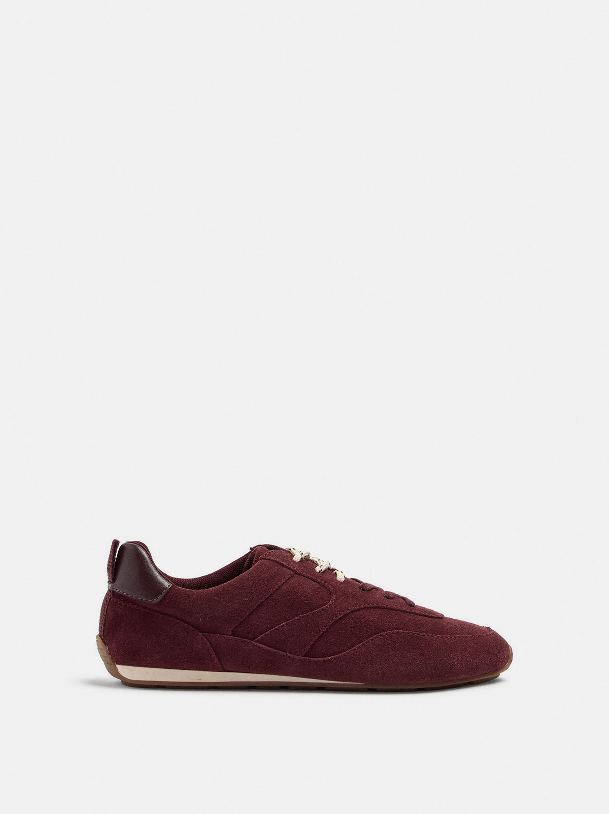 Leather Sneakers With Contrast Details
