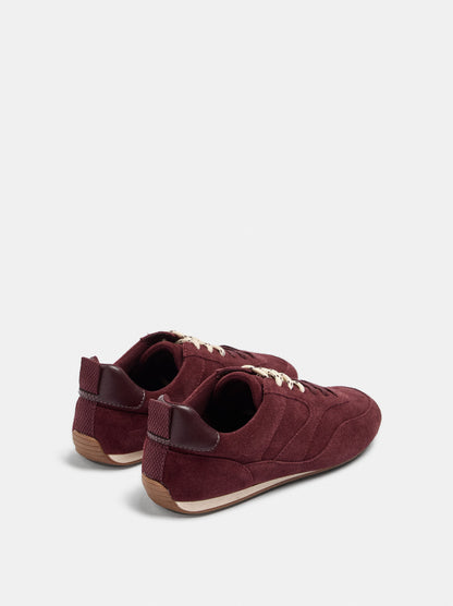Leather Sneakers With Contrast Details