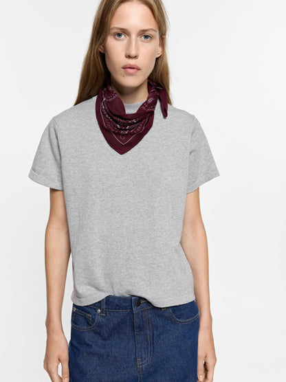 Knit Sweater With Scarf