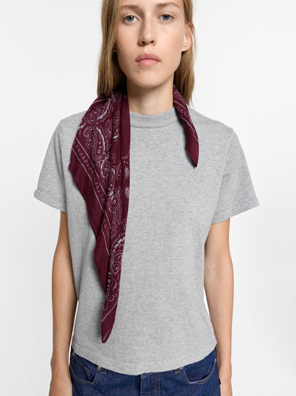 Knit Sweater With Scarf