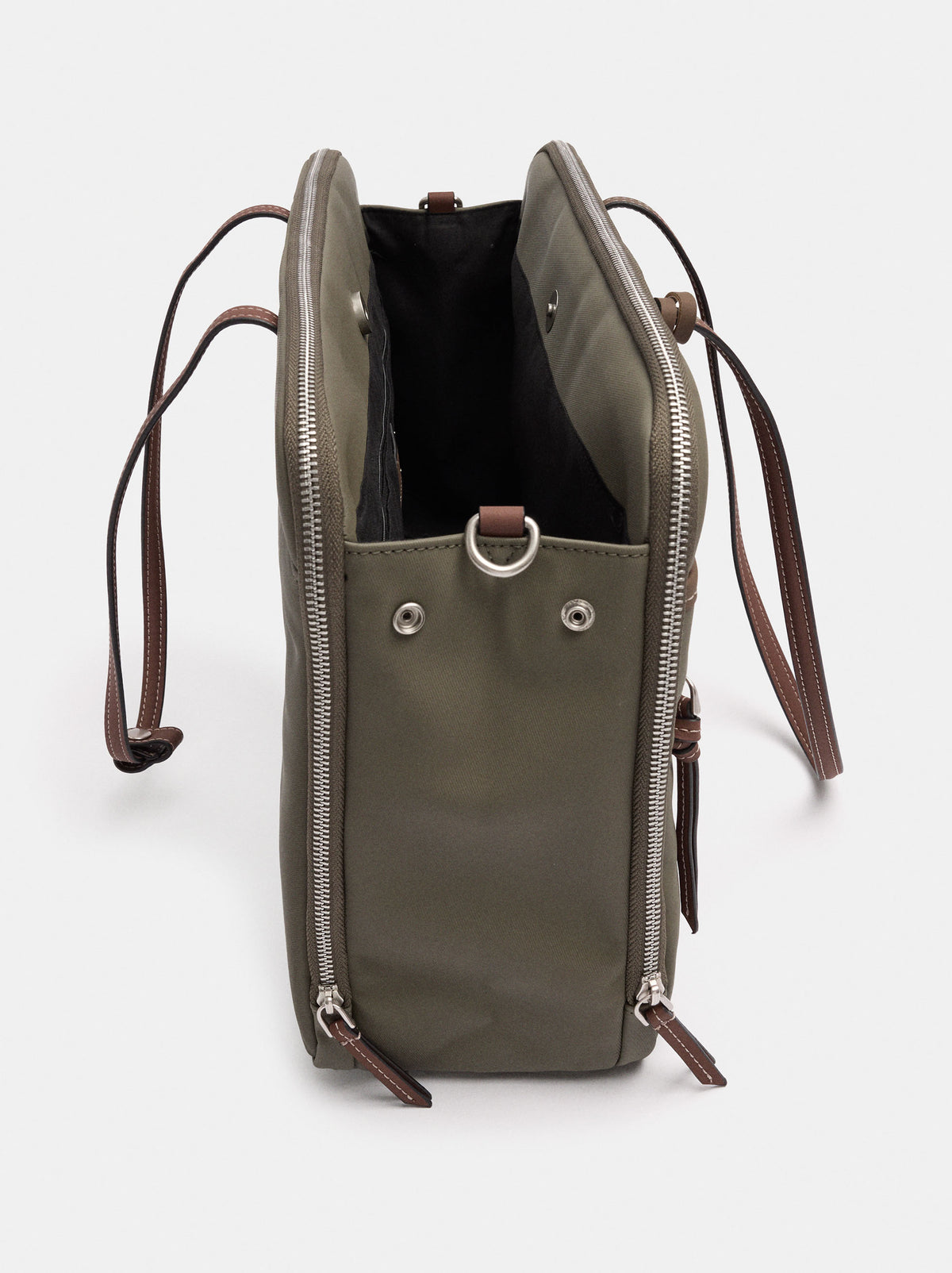 15" Laptop Bag With Nylon Effect