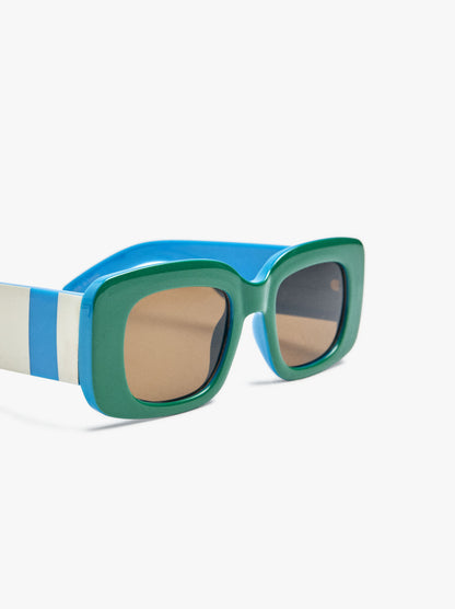 Sunglasses Squares With Stripes