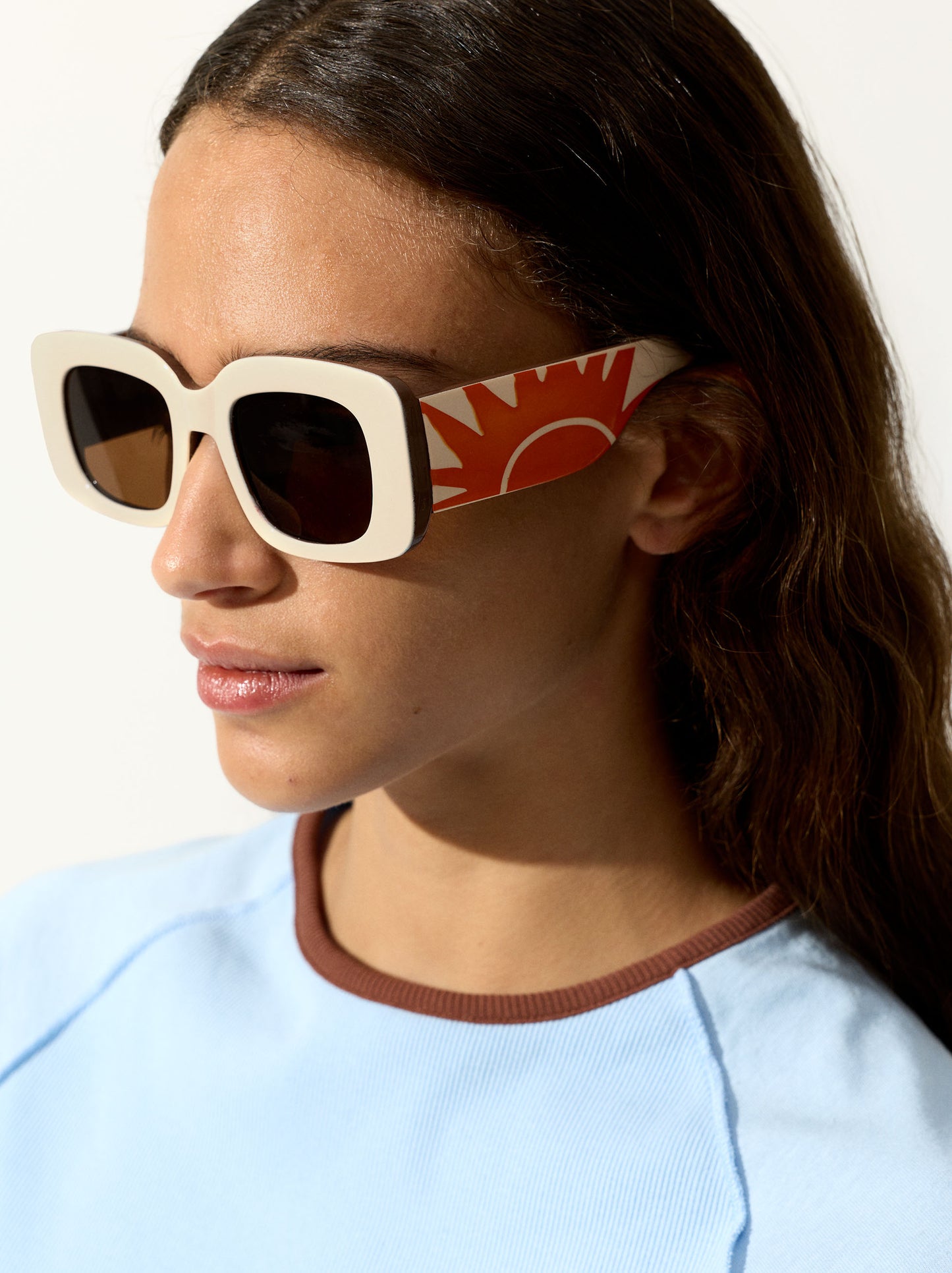 Sunglasses Squares With Stripes