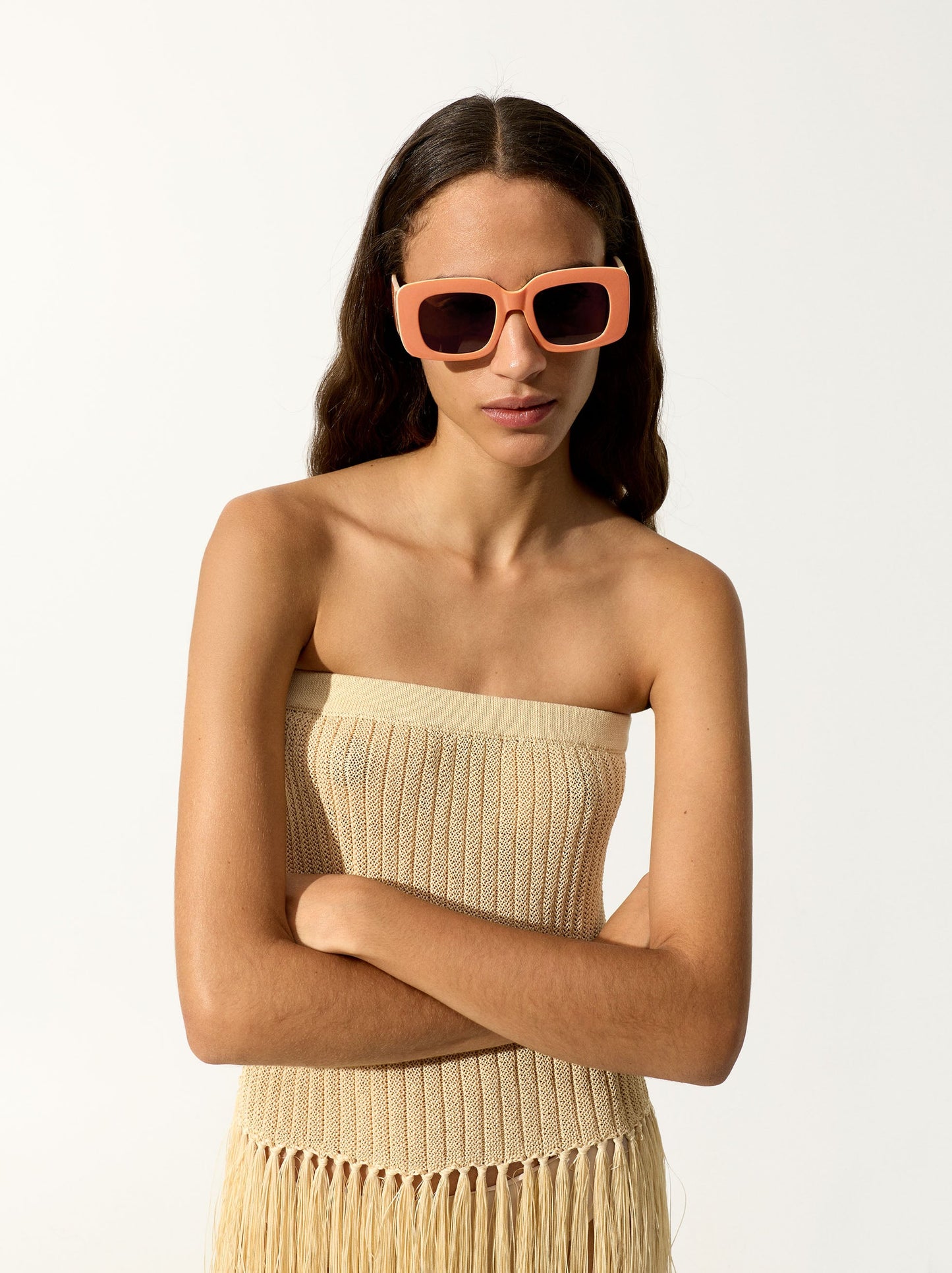 Sunglasses Squares With Stripes