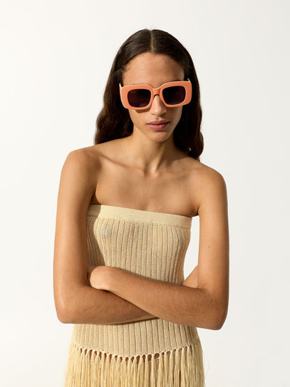 Sunglasses Squares With Stripes