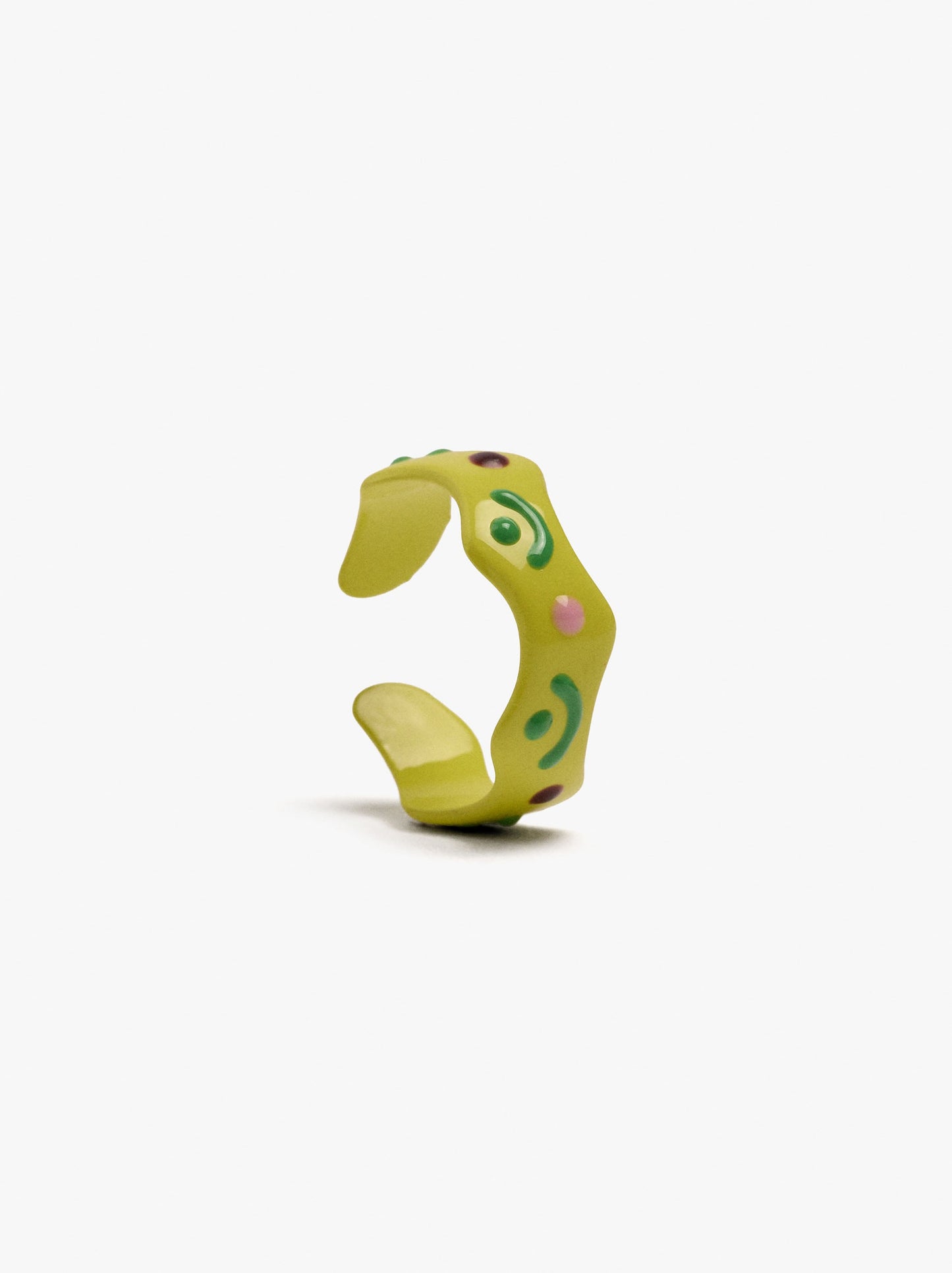 Wavy Enamel Ring