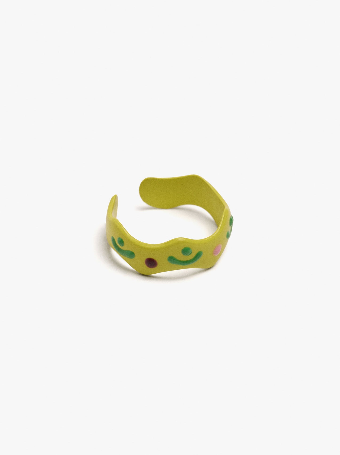 Wavy Enamel Ring