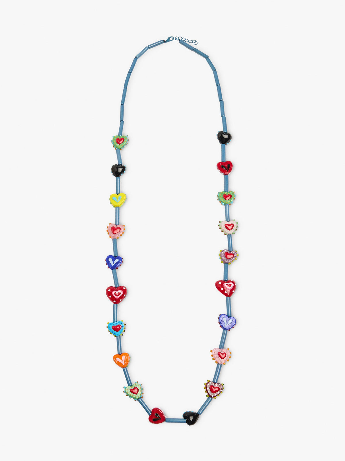 Multicolor Glass Bead Necklace