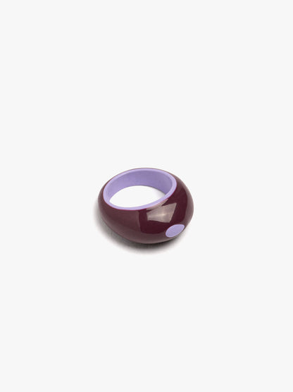 Rounded Ring With Enamel