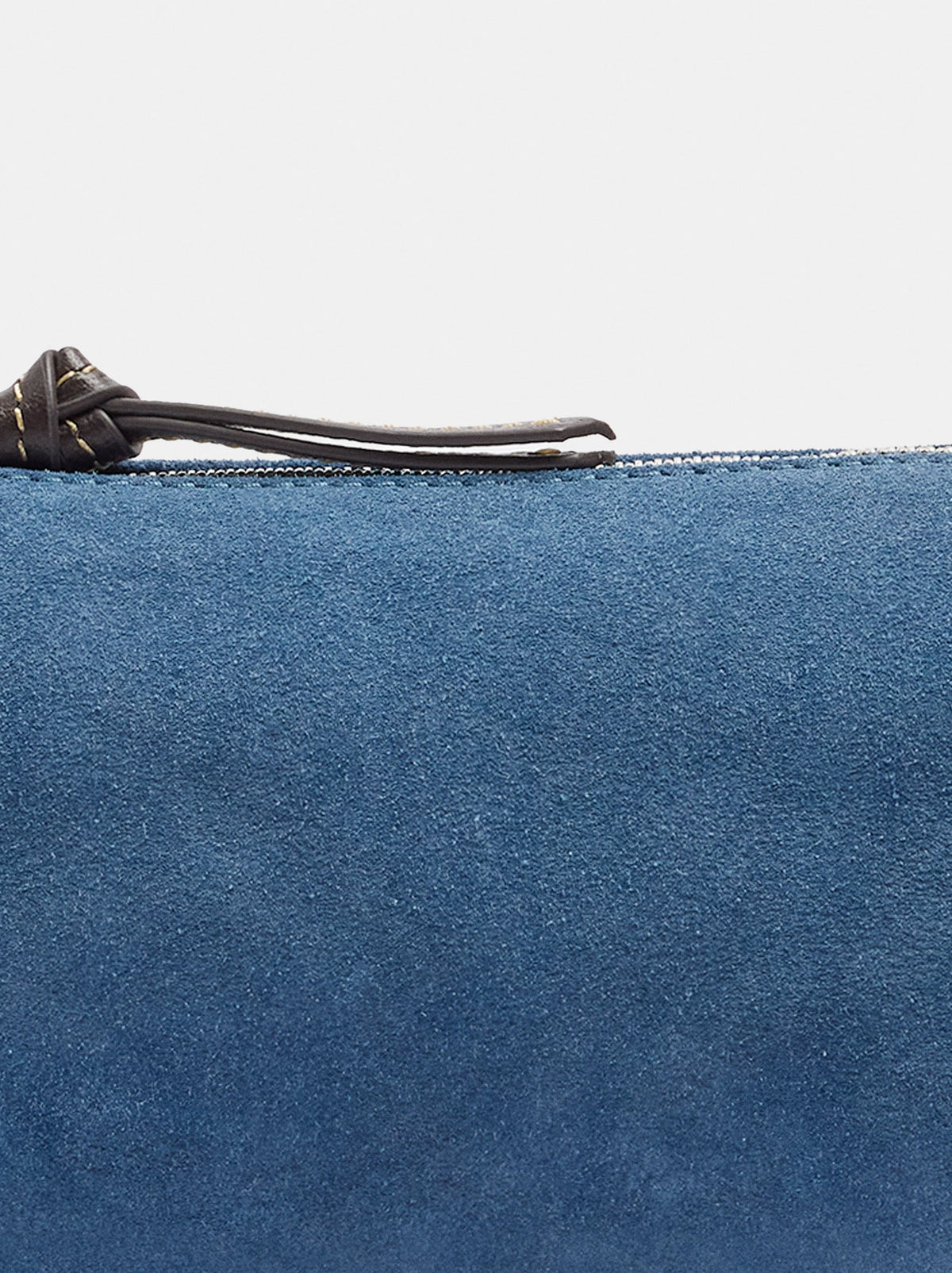 Elongated Leather Crossbody Bag