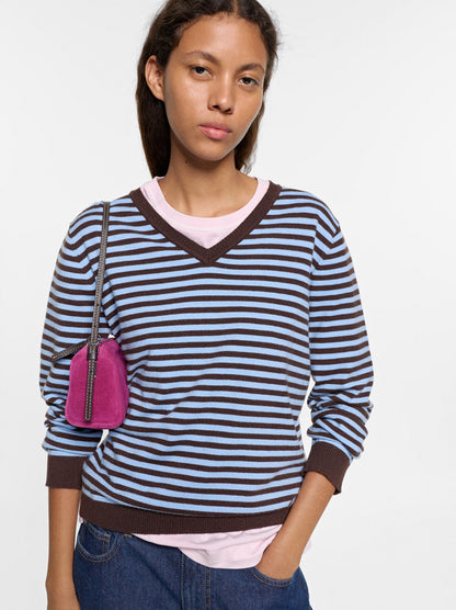 Elongated Leather Crossbody Bag