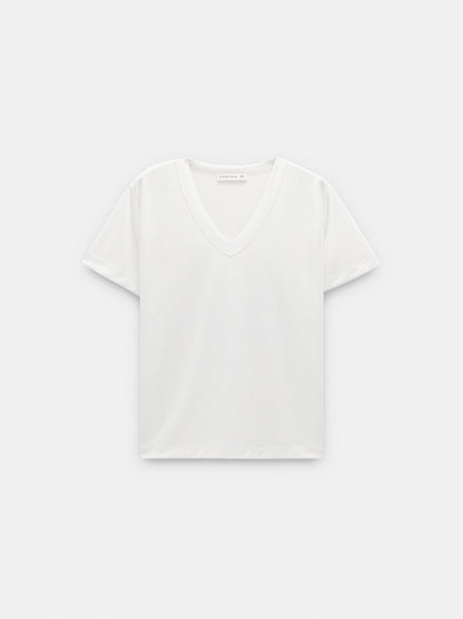 Plain V-Neck T-Shirt