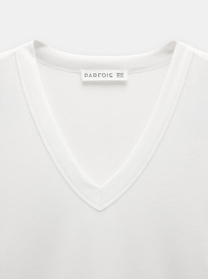Plain V-Neck T-Shirt