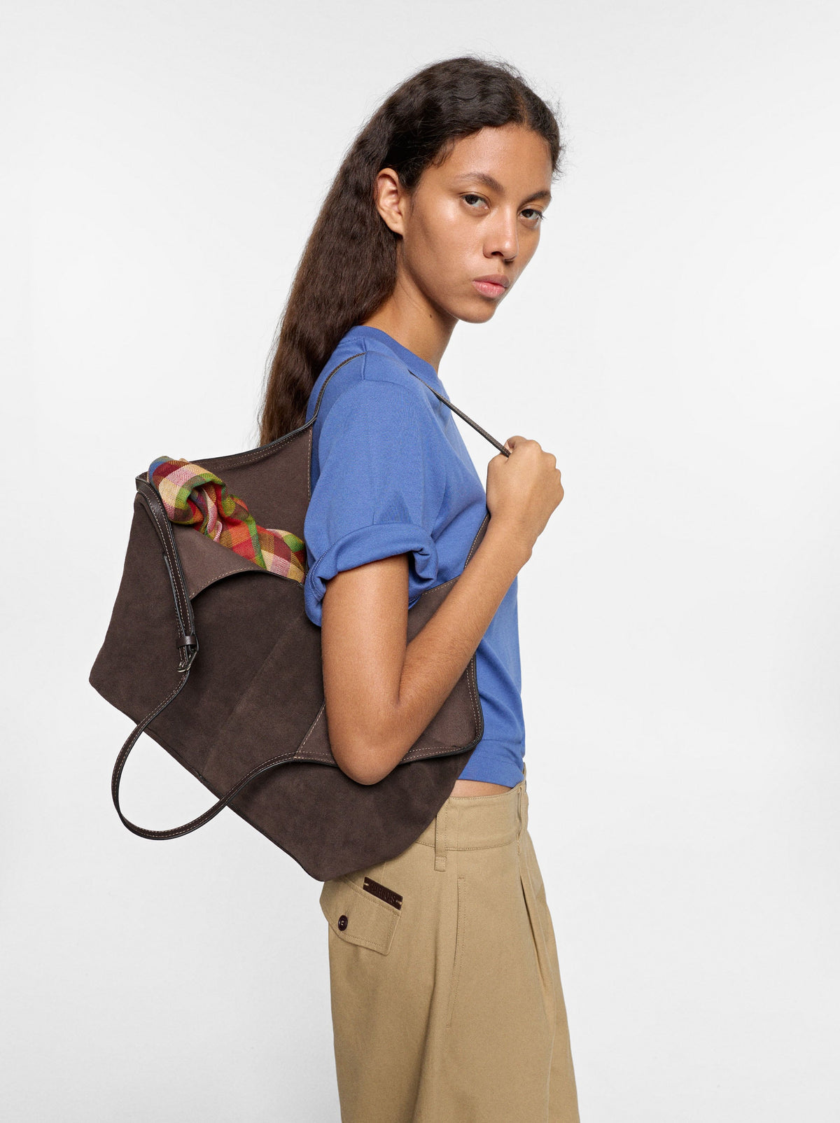 Leather Shopper Bag