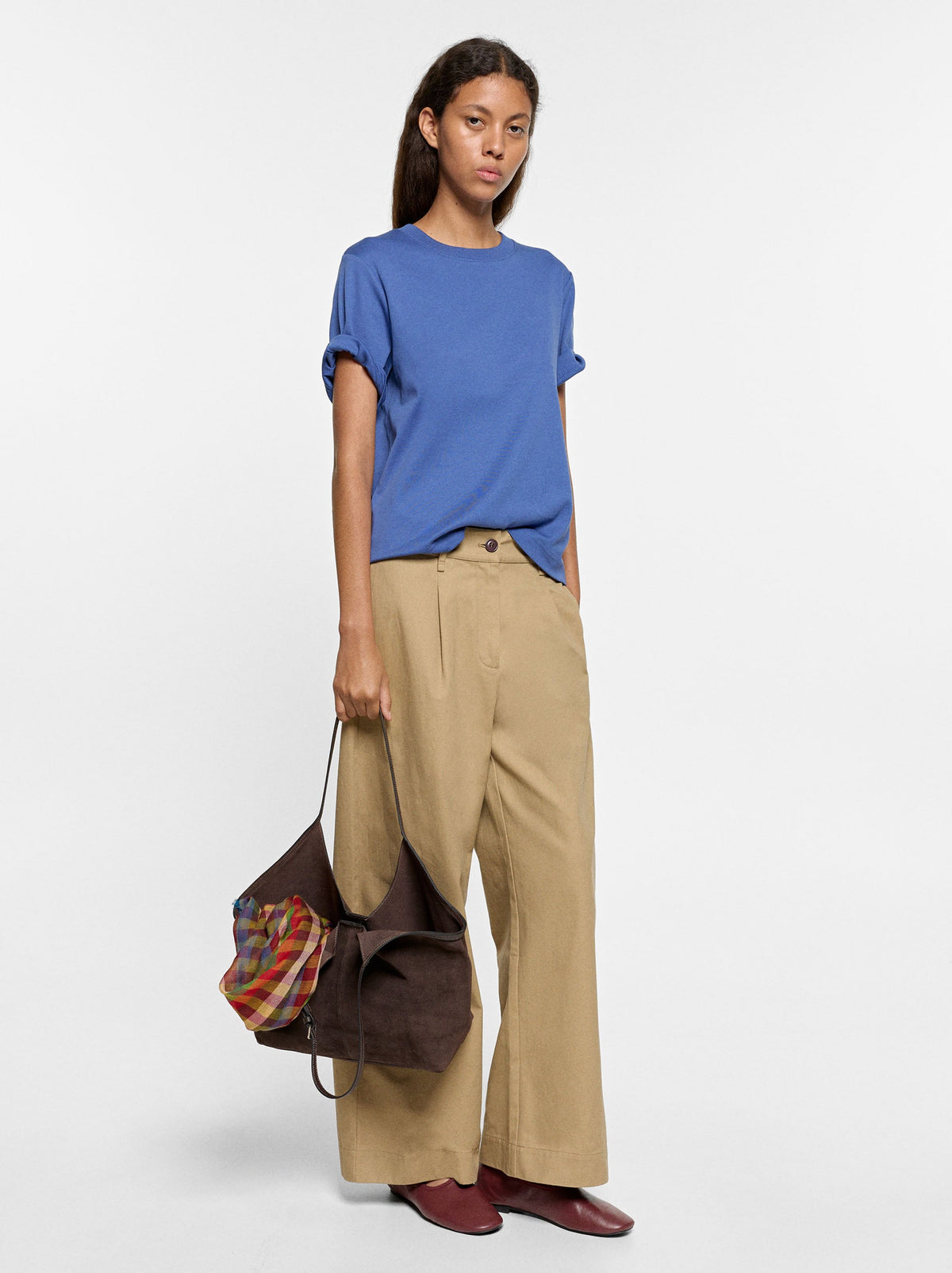 Leather Shopper Bag