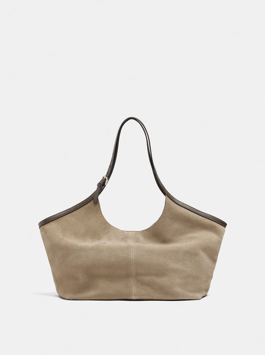Leather Shopper Bag