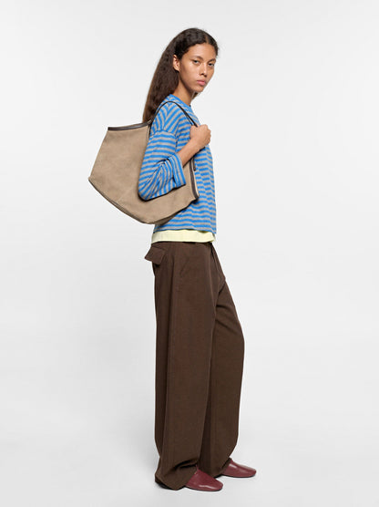 Leather Shopper Bag